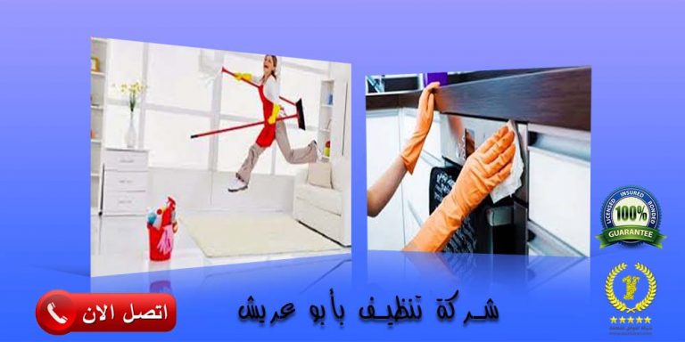 شركة تنظيف بابوعريش