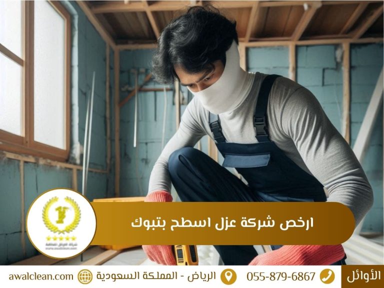 ارخص شركة عزل اسطح بتبوك