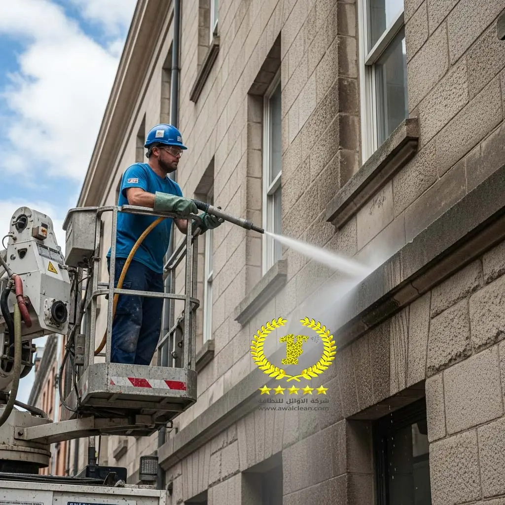 شركة تنظيف واجهات حجر بالرمل