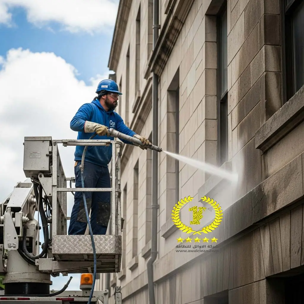 شركة تنظيف واجهات حجر بالرمل