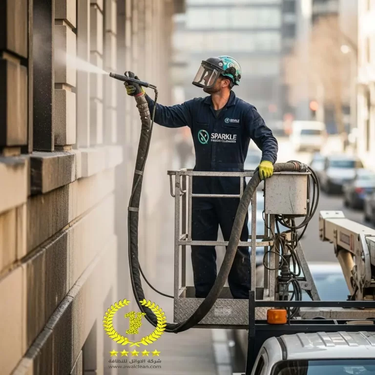 شركة تنظيف واجهات حجر بالرمل