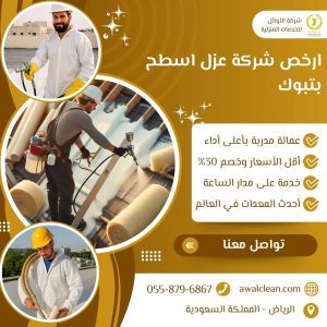 ارخص شركة عزل اسطح بتبوك