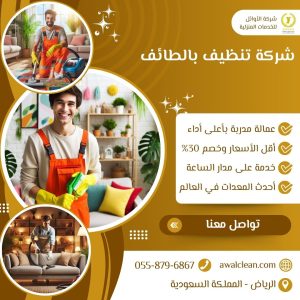 ارخص شركة تنظيف بالطائف