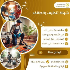 ارخص شركة تنظيف بالطائف