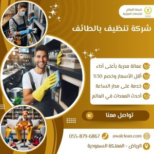 ارخص شركة تنظيف بالطائف